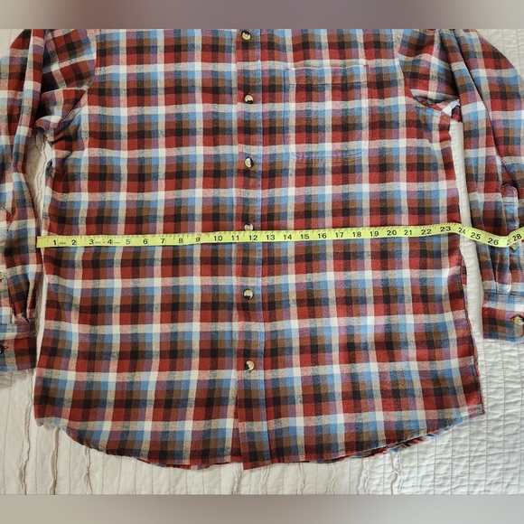 Hobbs Creek Men's Long Sleeve Button Up Flannel Shirt, Large - Picture 7 of 9